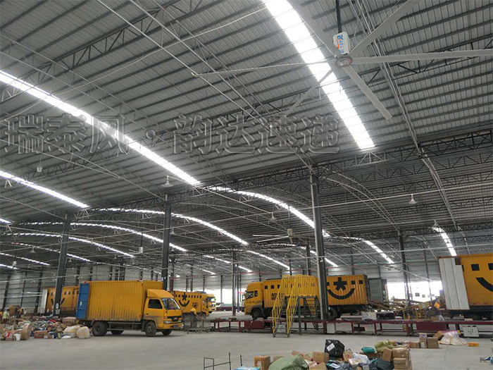 超市倉庫工業吊扇通風降溫除濕防潮解決方案呢？