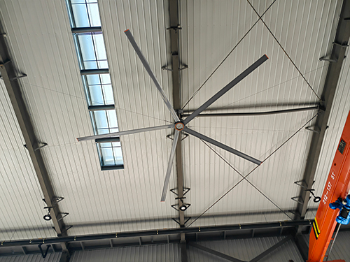 高大空間太熱怎么辦--7.3米工業大風扇
